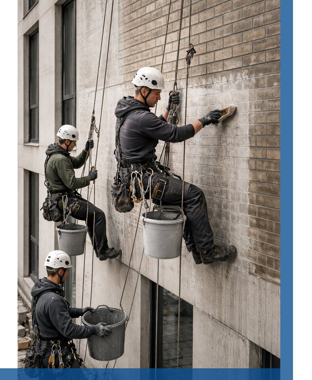 Удаление высолов с фасада в Сарове от 260 р. | ВЫСОТНИК-Сро