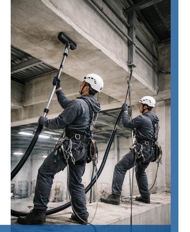 Обеспыливание потолочных конструкций в Сарове от 260 р. |ВЫСОТНИК-Сро