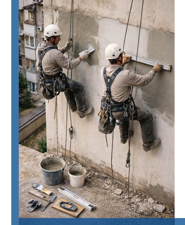 Комплексный ремонт штукатурного фасада с гарантией в Сарове