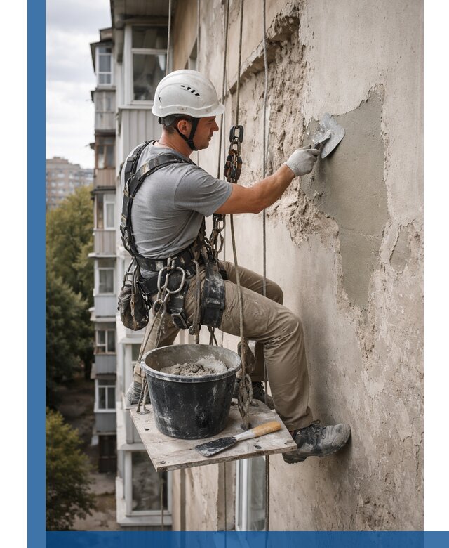 Восстановление фасадной штукатурки в Сарове с гарантией качества