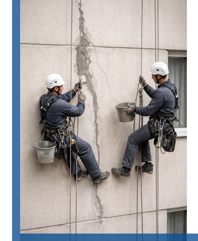 Заделка трещин на фасаде в Сарове с гарантийным ремонтом