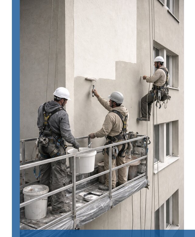 Покраска оштукатуренного фасада в Сарове под ключ с гарантией