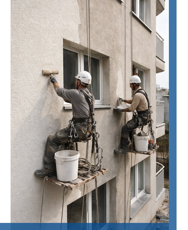 Нанесение короеда на фасад в Сарове от 469 р. | ВЫСОТНИК-Сро