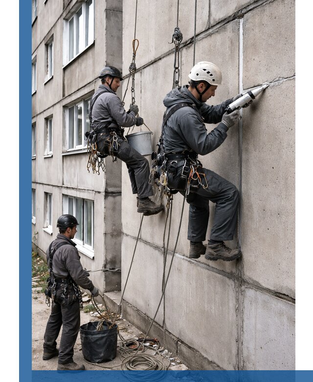 Герметизация межпанельных швов в Сарове с гарантией герметичности