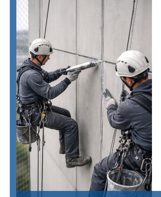 Первичная герметизация швов фасадов и кровель в Сарове