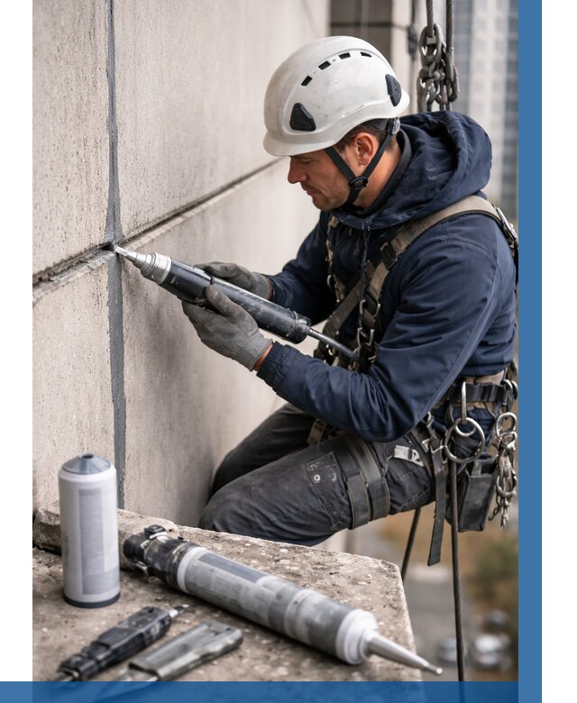 Вторичная герметизация швов в Сарове от 469 р. | ВЫСОТНИК-Сро