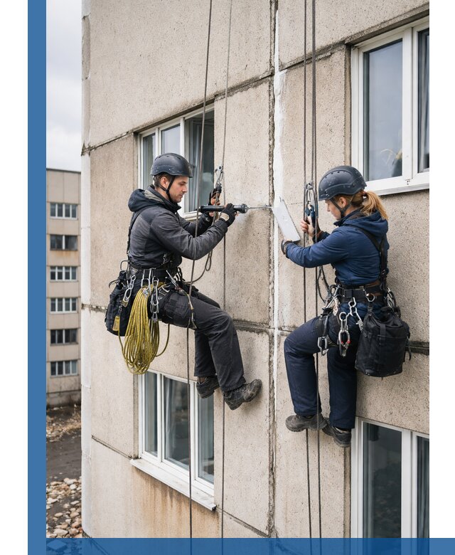 Герметизация межпанельных швов тёплым швом в Сарове