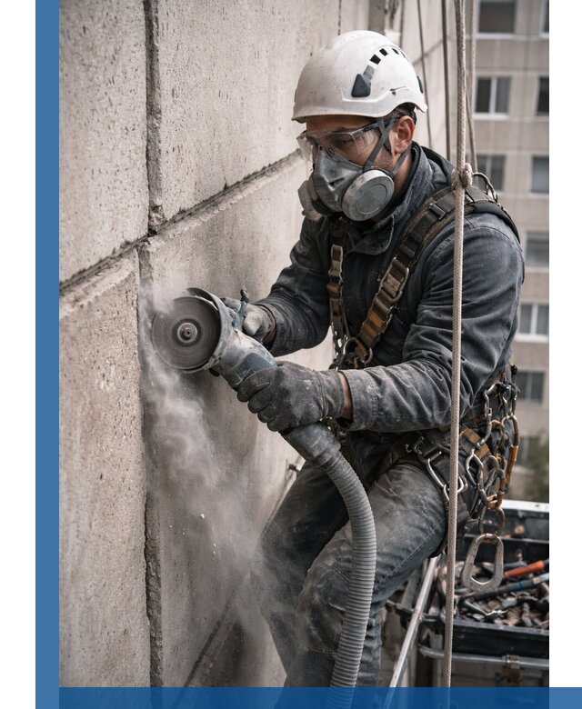 Штробление межпанельных швов в Сарове качественно и быстро