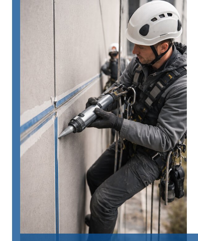 Герметизация стыков фасадных панелей в Сарове качественно и быстро