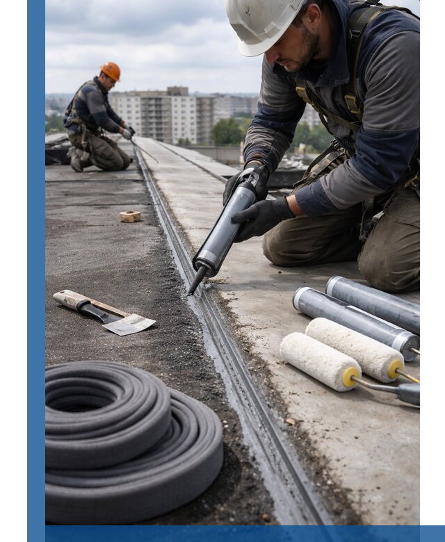 Герметизация швов кровли в Сарове с гарантией герметичности