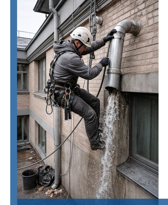 Профессиональная прочистка водосточных труб в Сарове с гарантией