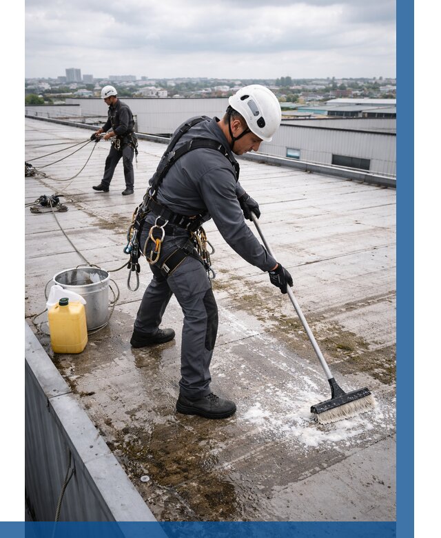 Очистка крыши по графику в Сарове от 7811 р. | ВЫСОТНИК-Сро