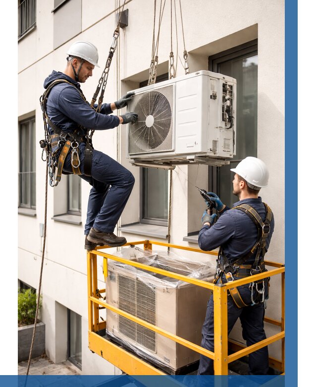 Демонтаж внешнего блока кондиционера в Сарове от 3645 р. | ВЫСОТНИК-Сро