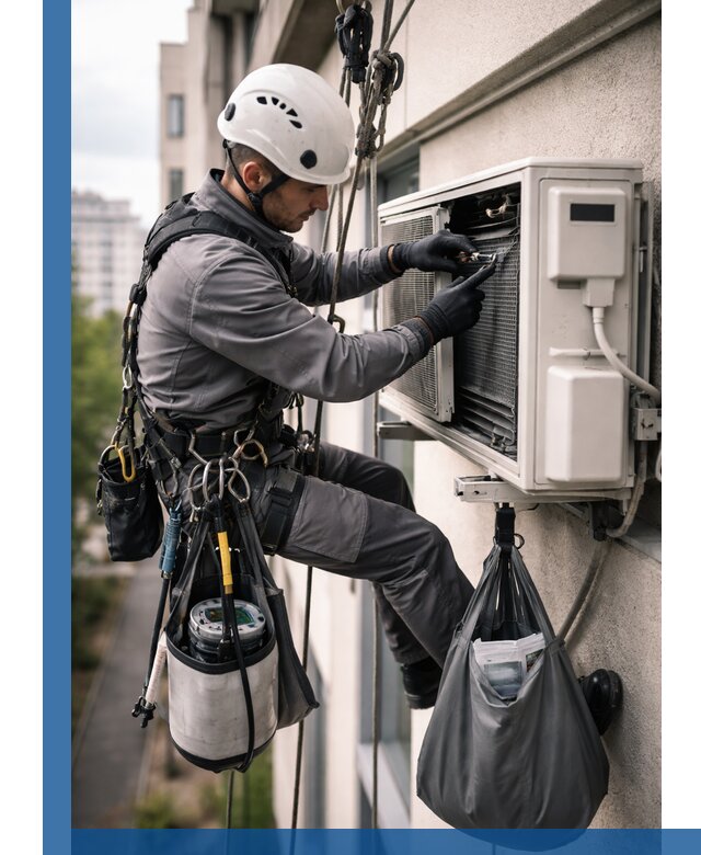 Обслуживание внешнего блока кондиционера в Сарове профессионально