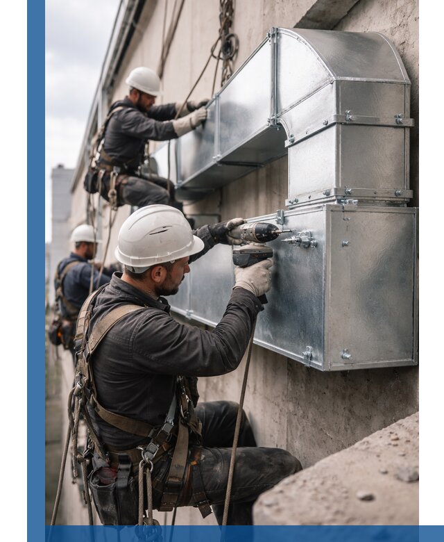 Профессиональный монтаж вентиляционных коробов в Сарове под ключ