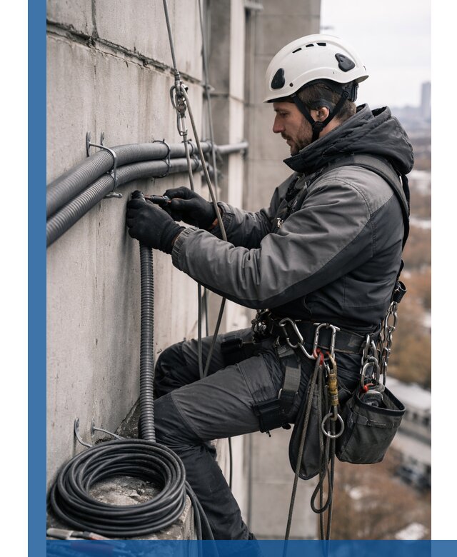 Профессиональный монтаж гофры для кабеля в Сарове с гарантией