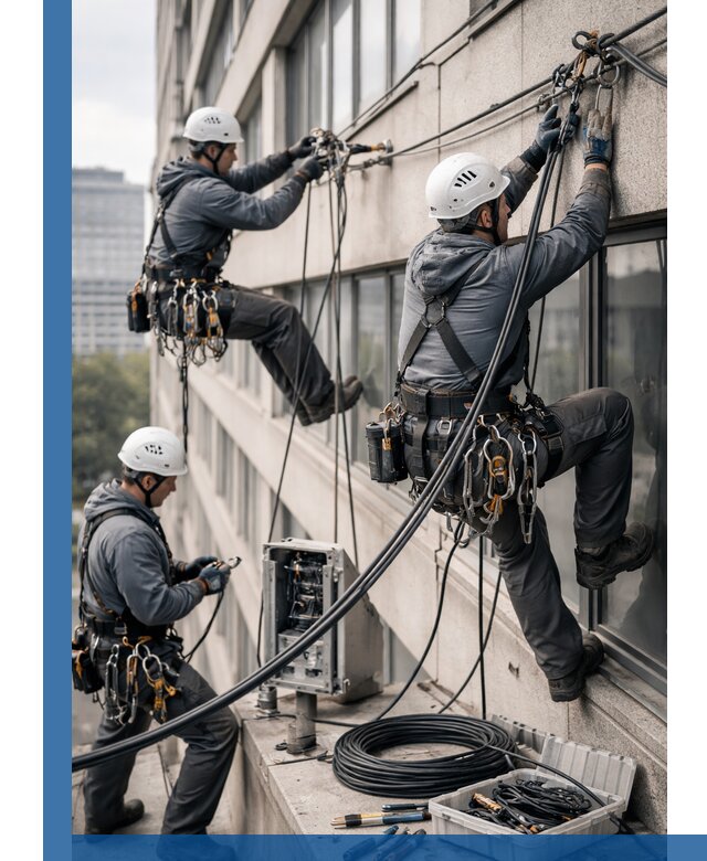 Прокладка оптоволоконного кабеля в Сарове под ключ с тестированием