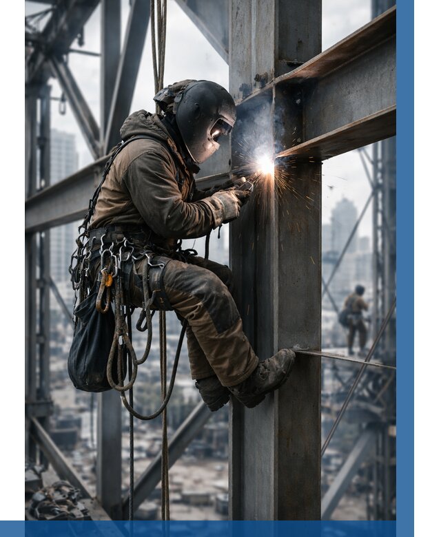 Высотные сварочные работы в Сарове от 3645 р. | ВЫСОТНИК-Сро