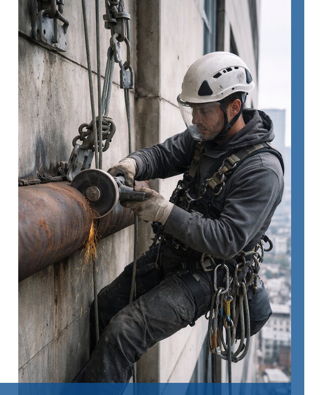 Резка металла на высоте в Сарове по цене от 4687 р. | ВЫСОТНИК-Сро