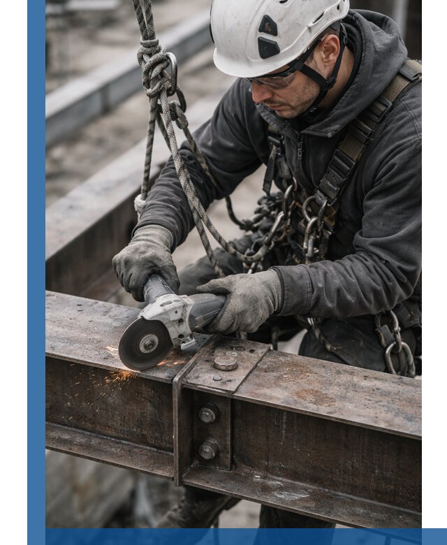 Резка металла на высоте в Сарове для зданий и конструкций