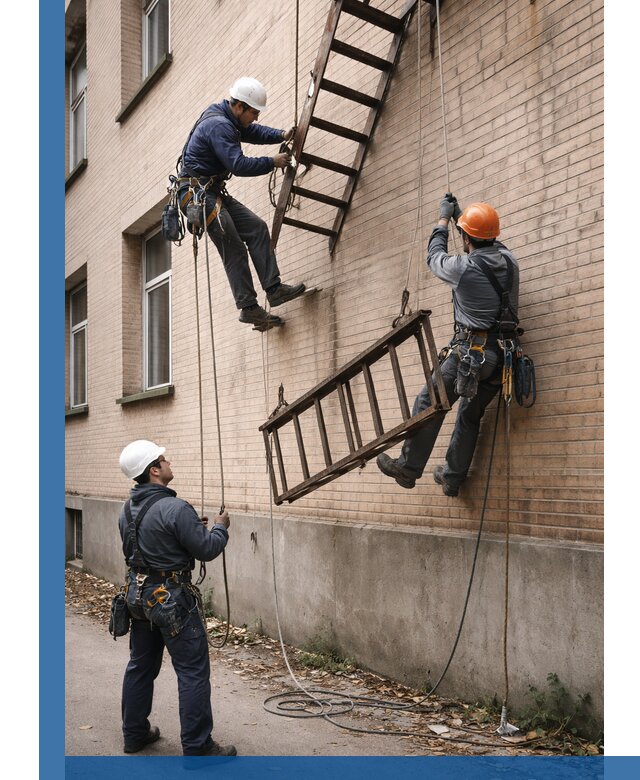 Демонтаж пожарной лестницы в Сарове быстро и безопасно