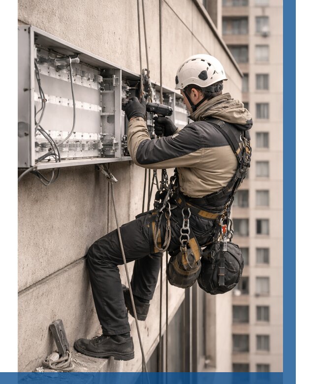 Ремонт вывески на высоте в Сарове от 4687 р. | ВЫСОТНИК-Сро