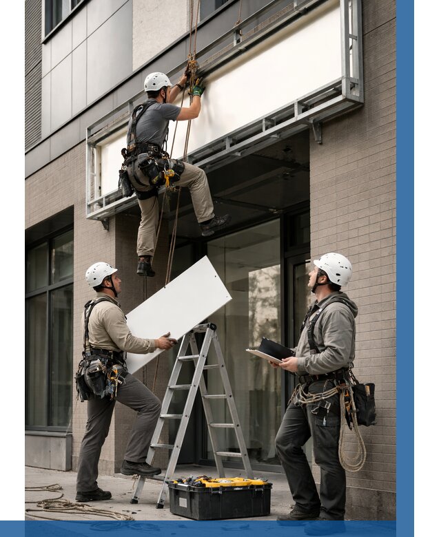 Монтаж светового короба в Сарове от 6770 р. | ВЫСОТНИК-Сро