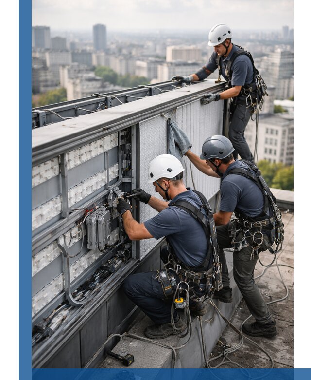 Профессиональное обслуживание крышной рекламы в Сарове под ключ