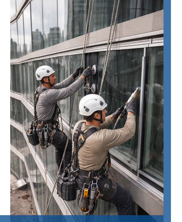 Радиусное остекление фасада в Сарове от 12498 р. | ВЫСОТНИК-Сро