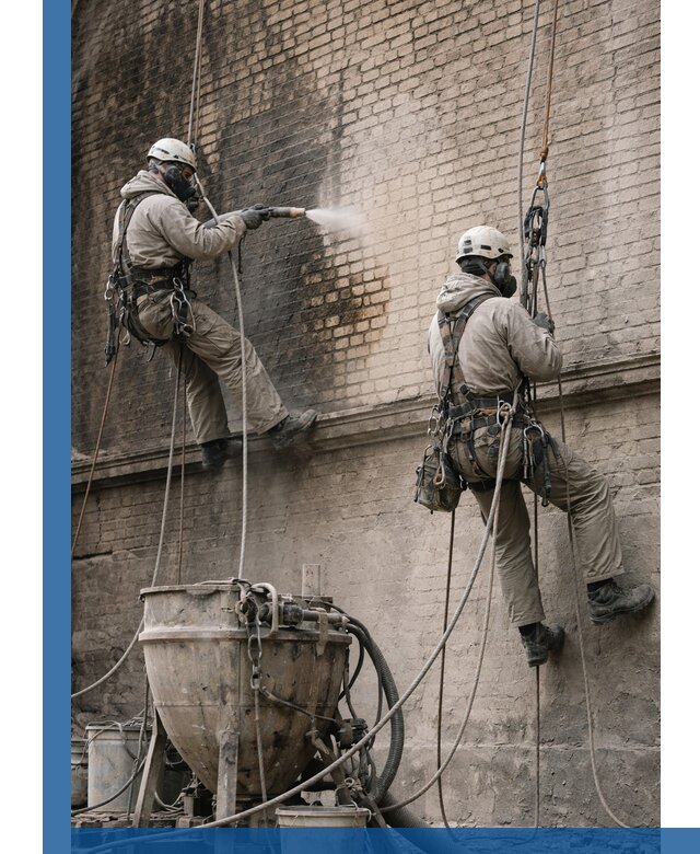 Пескоструйная очистка фасадов в Сарове профессионально