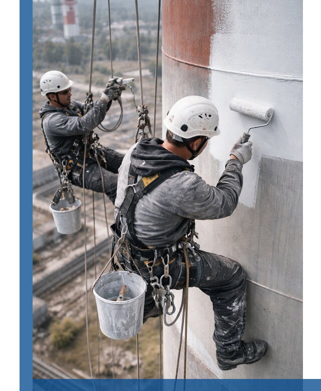 Покраска дымовых труб в Сарове: антикоррозийная защита и восстановление