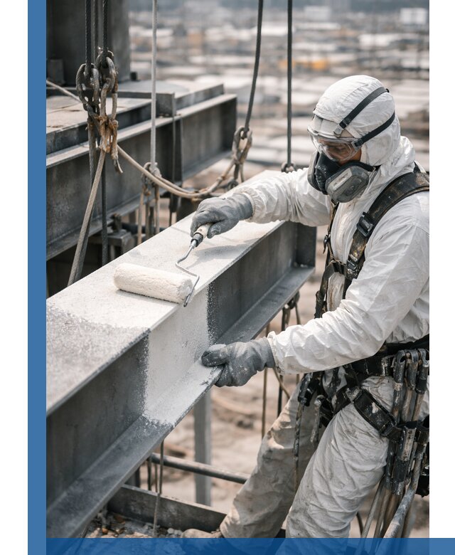 Профессиональная огнезащитная обработка металлоконструкций в Сарове