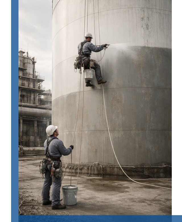 Покраска стальных резервуаров и емкостей в Сарове профессионально