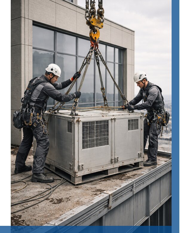 Такелажные работы на высоте в Сарове от 8332 р. | ВЫСОТНИК-Сро