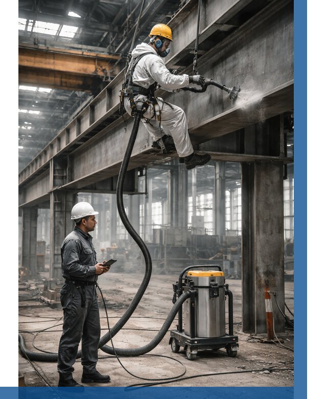 Обеспыливание конструкций в цехе в Сарове от 4374 р. | ВЫСОТНИК-Сро