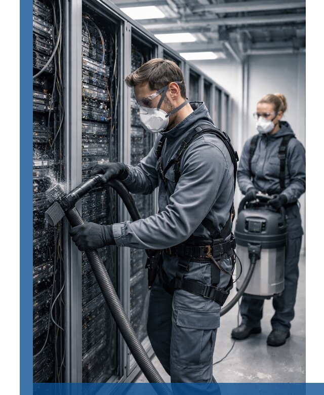 Обеспыливание серверной комнаты в Сарове, профессиональная очистка