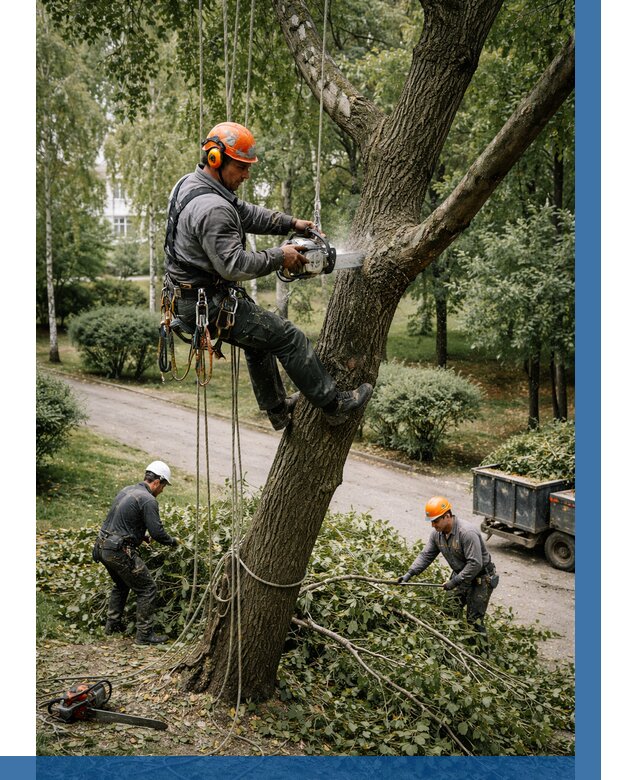 Кронирование деревьев в Сарове от 6770 р. | ВЫСОТНИК-Сро