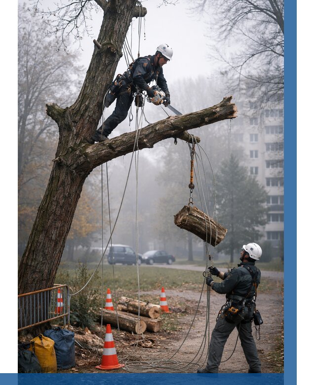 Удаление аварийных деревьев в Сарове от 15623 р. | ВЫСОТНИК-Сро