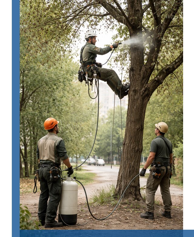 Обработка деревьев от вредителей в Сарове профессиональная защита