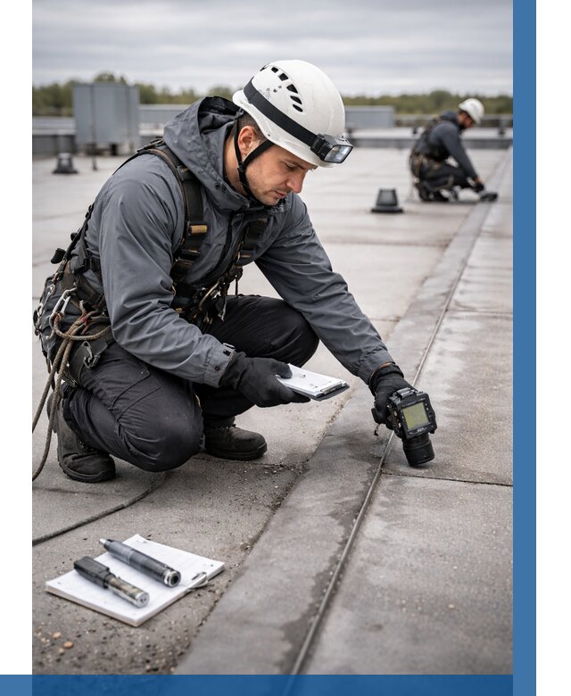 Обследование кровли на протечки в Сарове от 4687 р. | ВЫСОТНИК-Сро